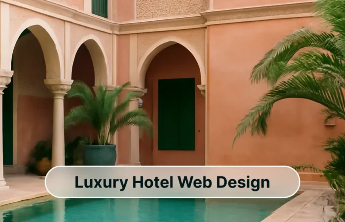 luxury hotel web design